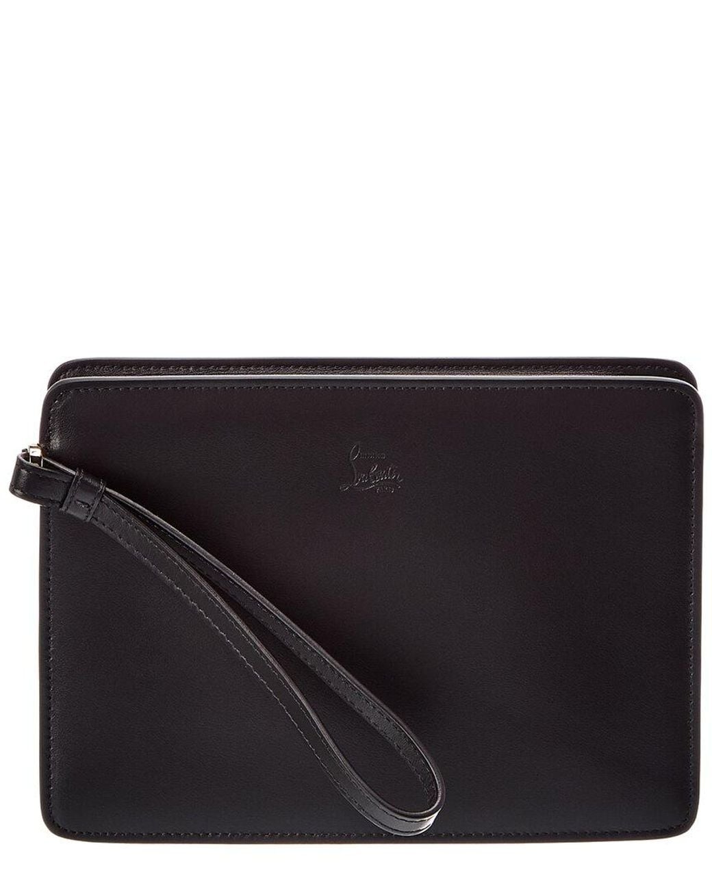 Christian Louboutin Black Bettina Leather Pouch
