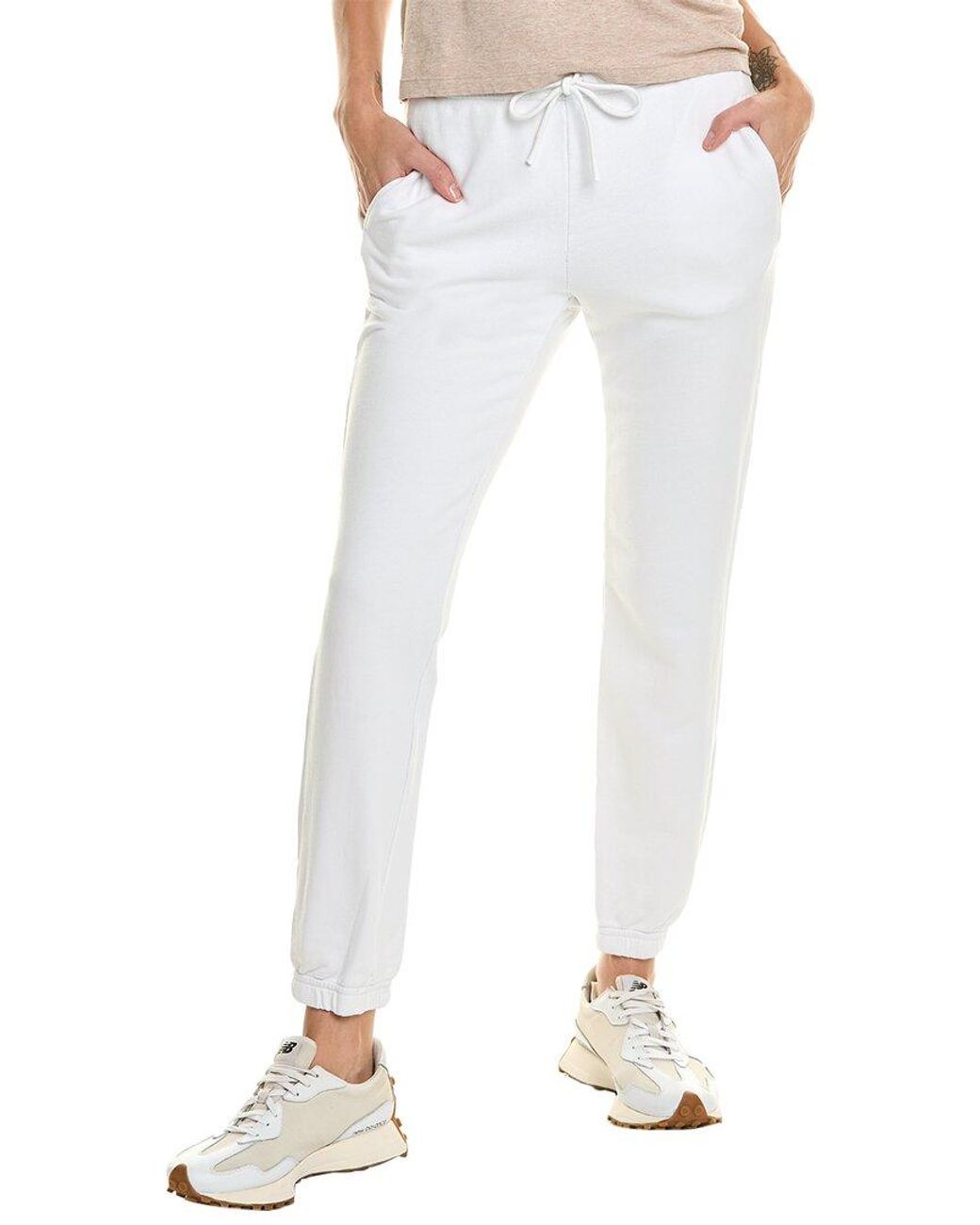 Cotton Citizen Milan Jogger in White Lyst