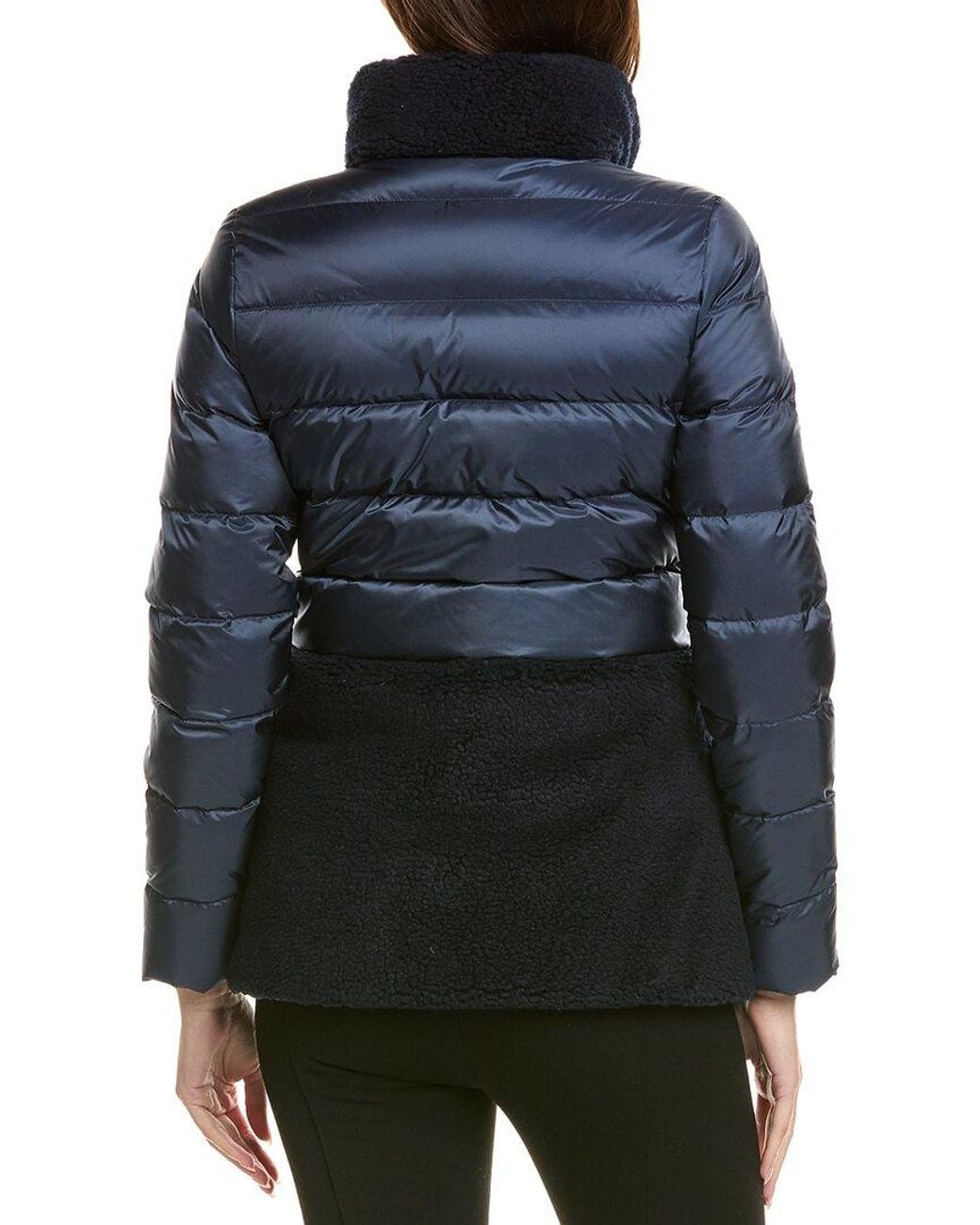Capranea Blue La Fola Wool-Blend Jacket
