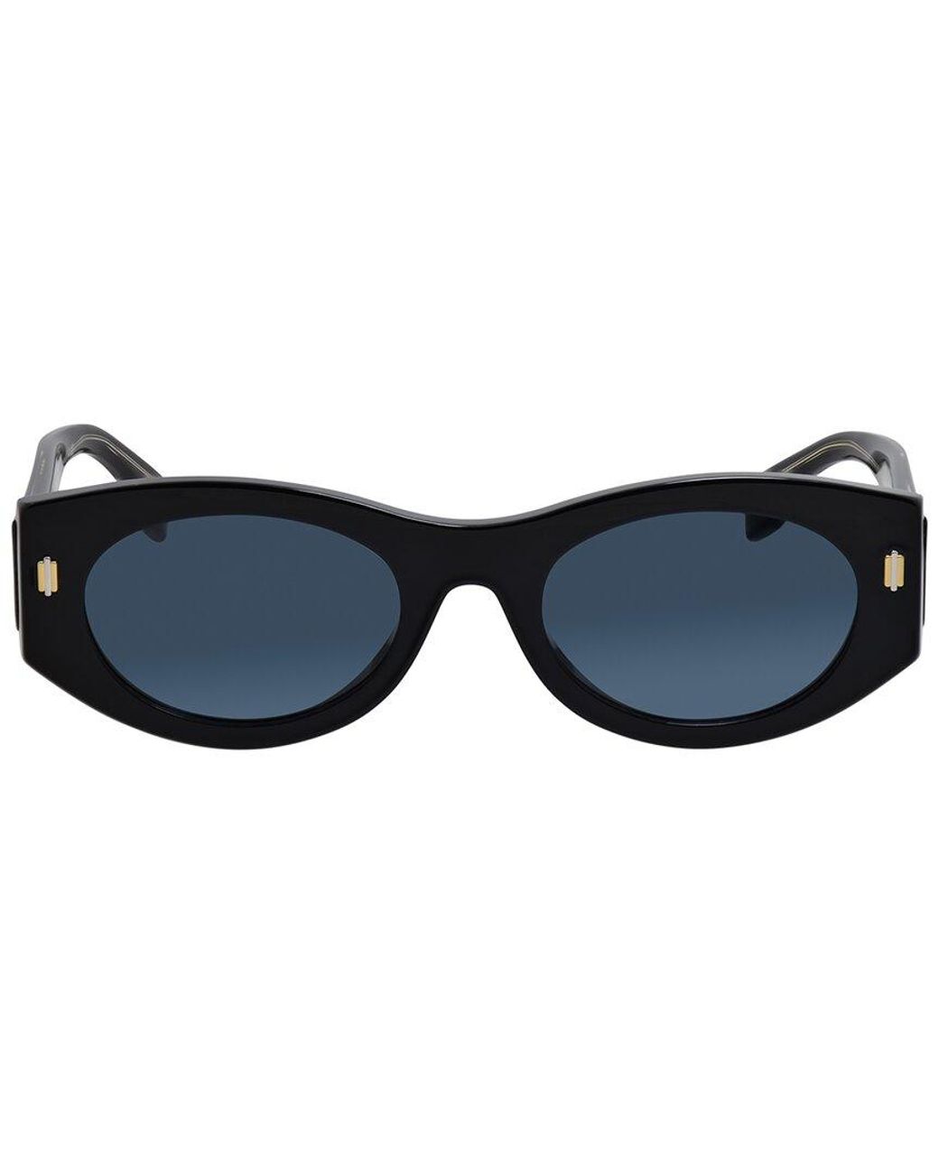 Fendi Blue Roma 52Mm Sunglasses