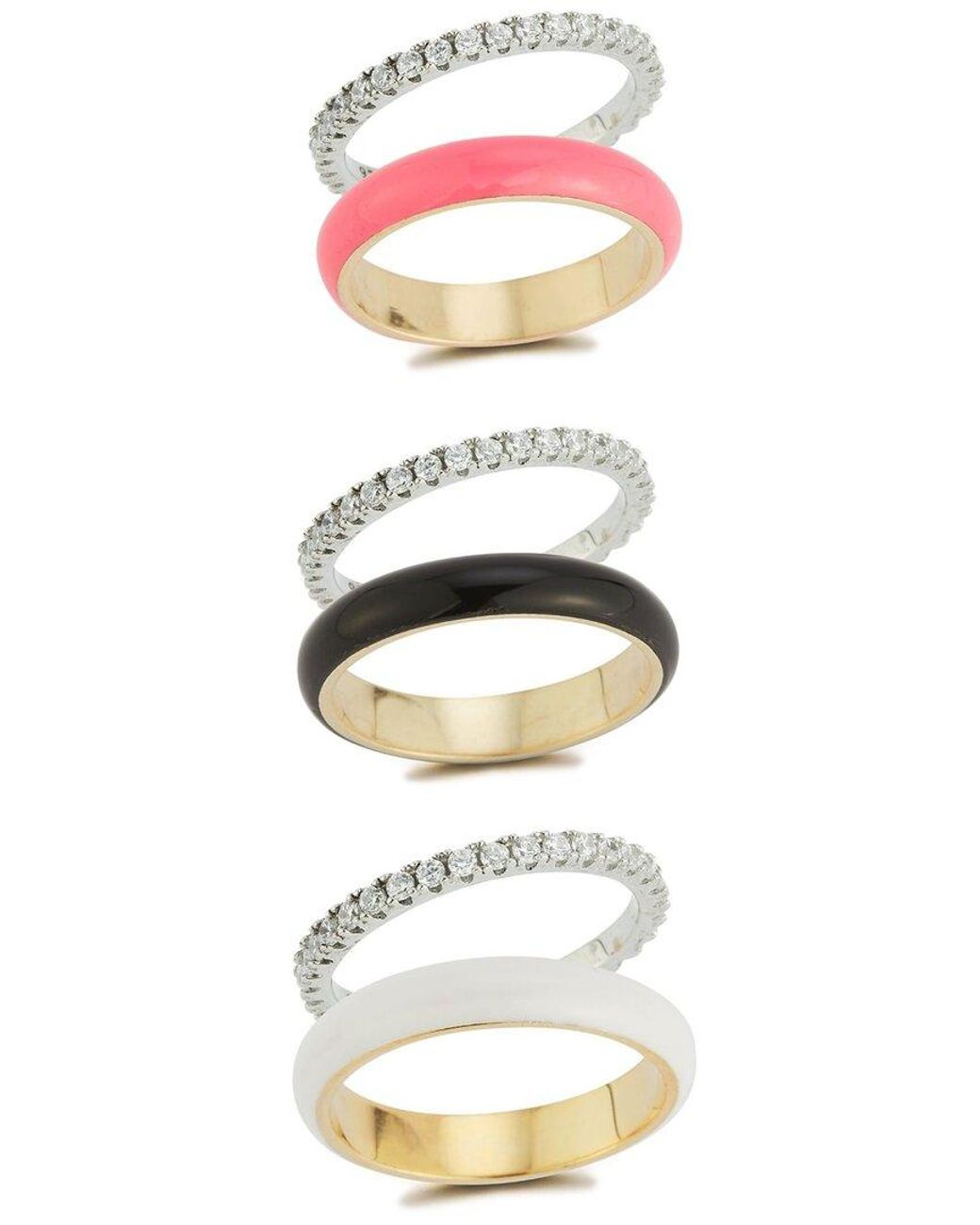 Sphera Milano Silver Cz 6pc Ring Set in White Lyst