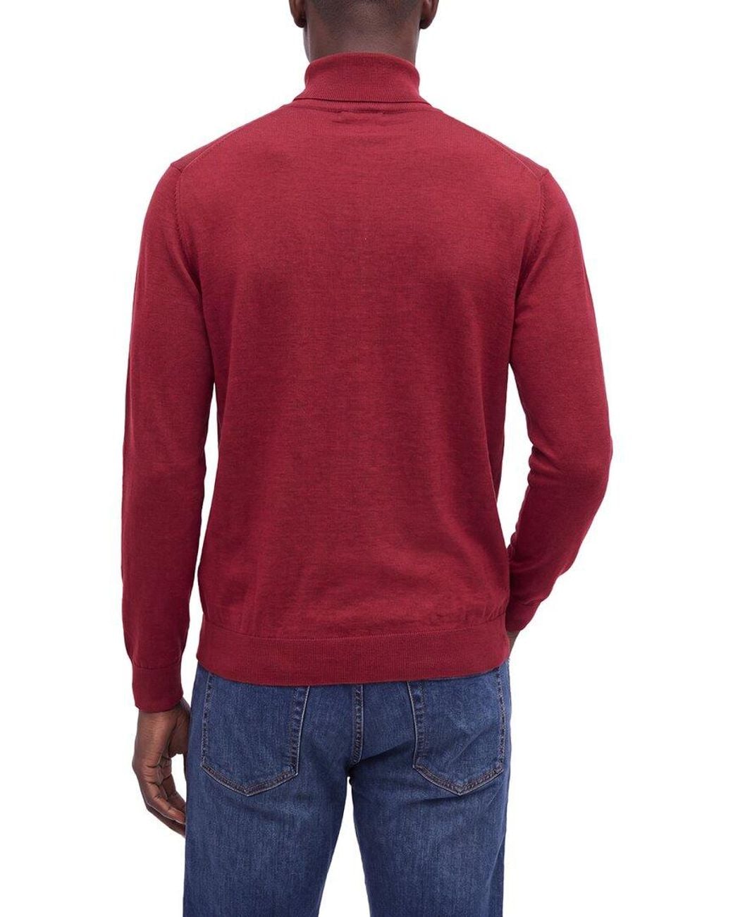 N.Peal Cashmere Red Bond Fine Gauge Cashmere & Silk-Blend Turtleneck Sweater for men