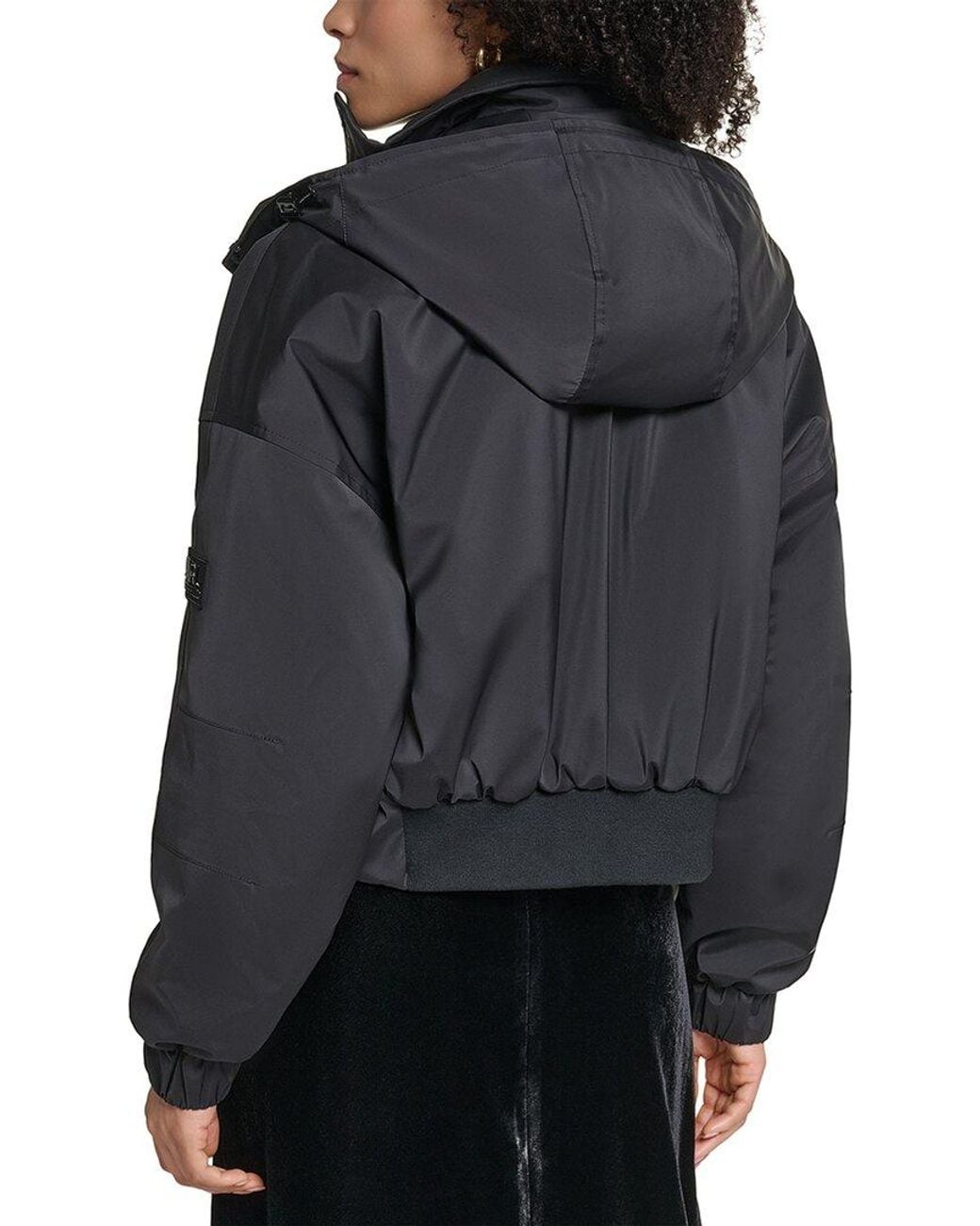 Karl Lagerfeld Black Anorak Jacket