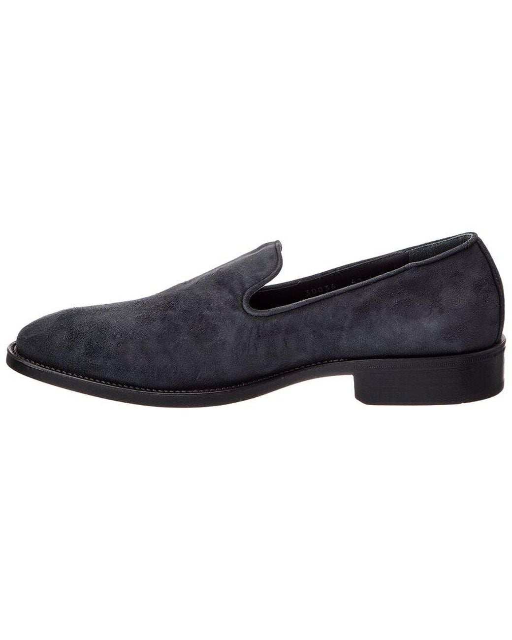 Giuseppe Zanotti Blue Suede Loafer for men