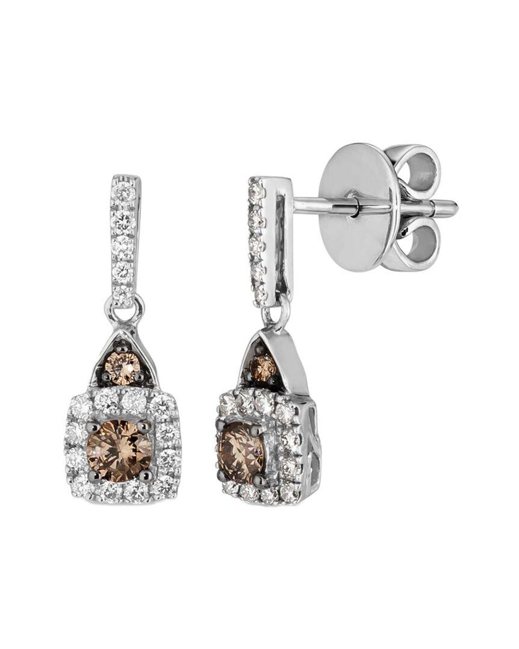 Le Vian White Le Vian Euphoria Chocolate 14K 0.04 Ct. Tw. Diamond Earrings
