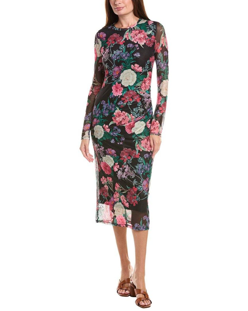 Ted Baker Red Petal Season Midi Dress