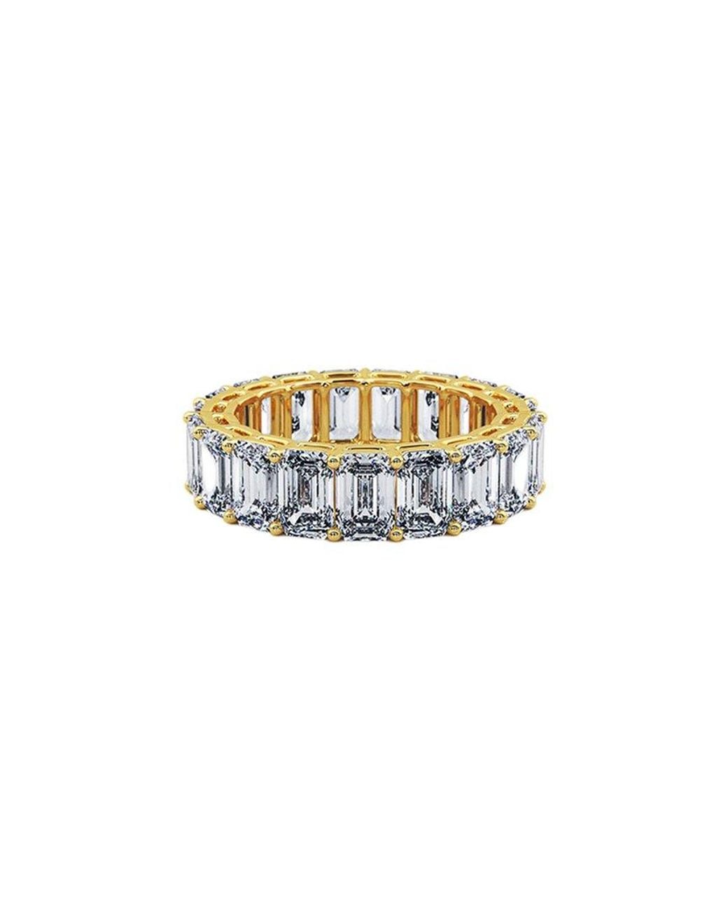 Lab Grown Diamonds White 14K 8.20 Ct. Tw. Lab-Grown Diamond Eternity Ring