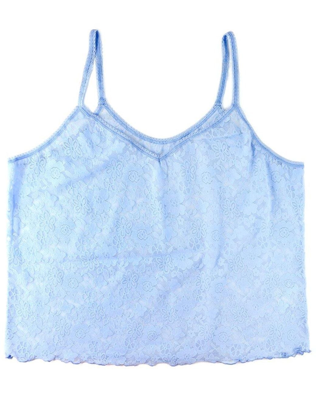 Hanky Panky Blue Daily Lace Plus Cami