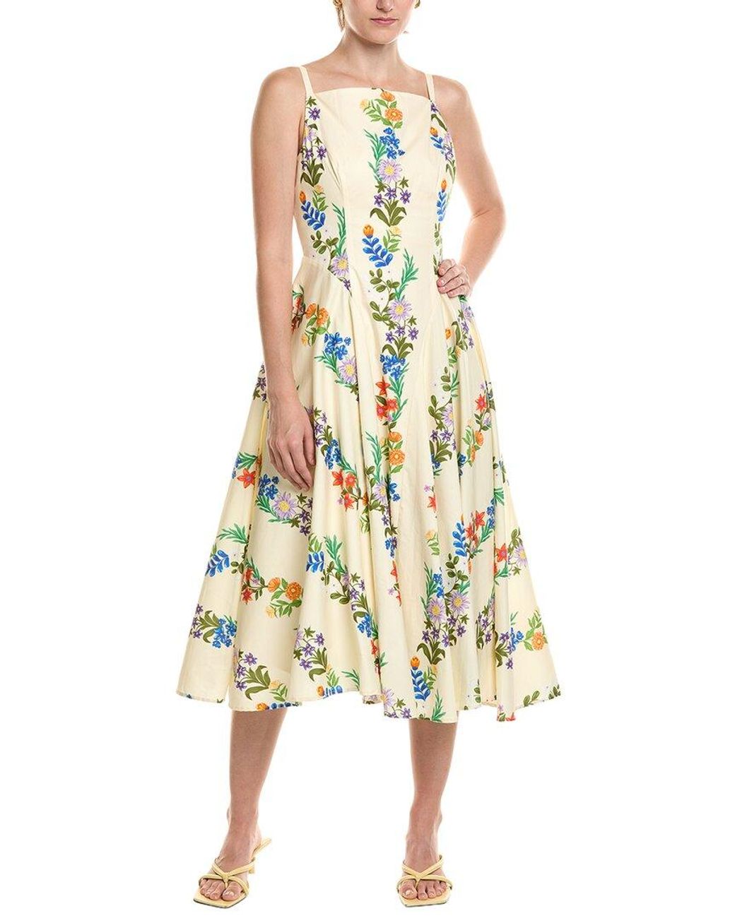 Hutch Yellow Caterina Dress