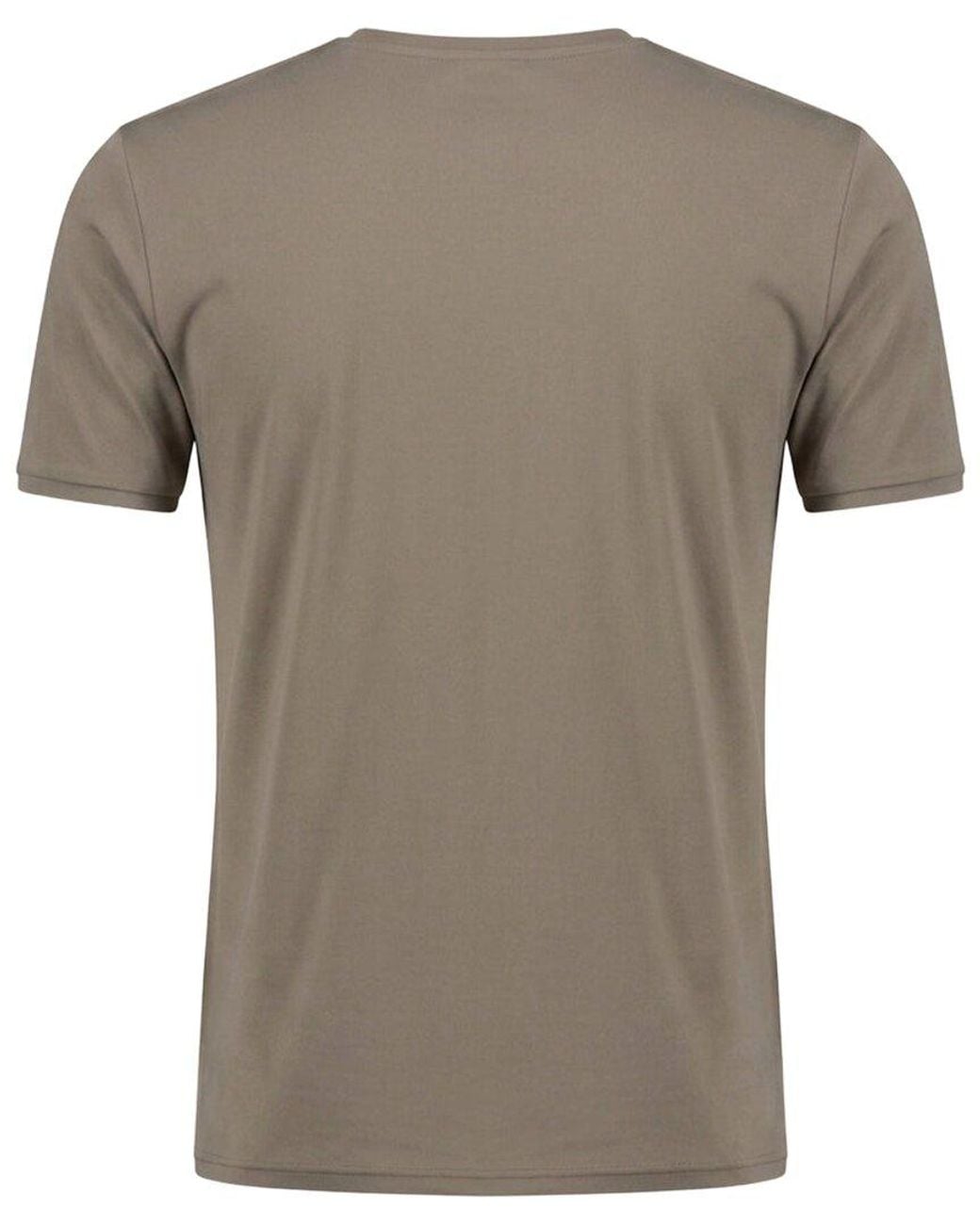 Ron Tomson Gray Tailored Crew Neck T-Shirt for men
