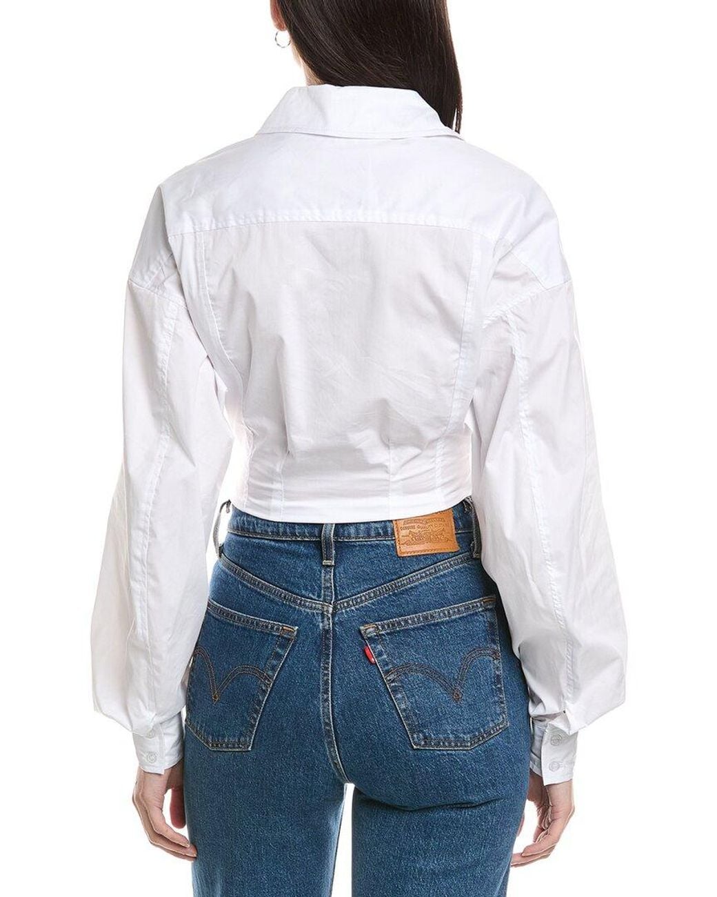 WeWoreWhat White Button Shirt