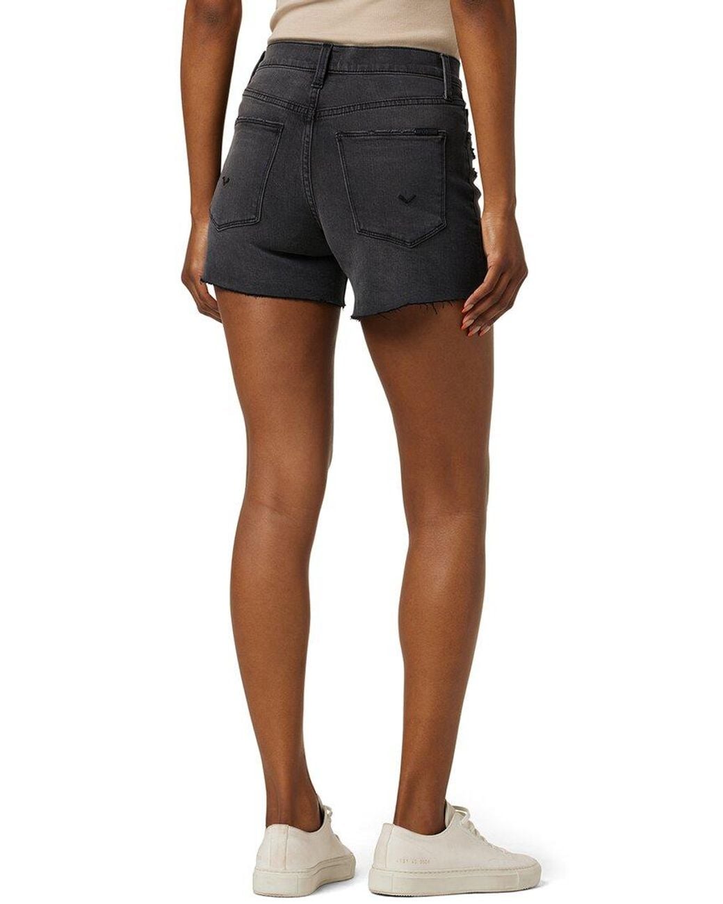 Hudson Black Kass High Rise Short Zevida Jean