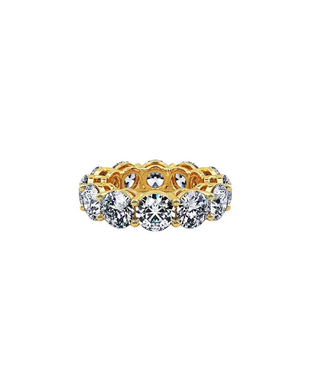Lab Grown Diamonds White 14K 12.10 Ct. Tw. Lab-Grown Diamond Eternity Ring