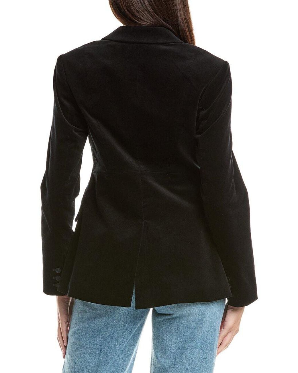 AllSaints Black Sevenh Corduroy Blazer