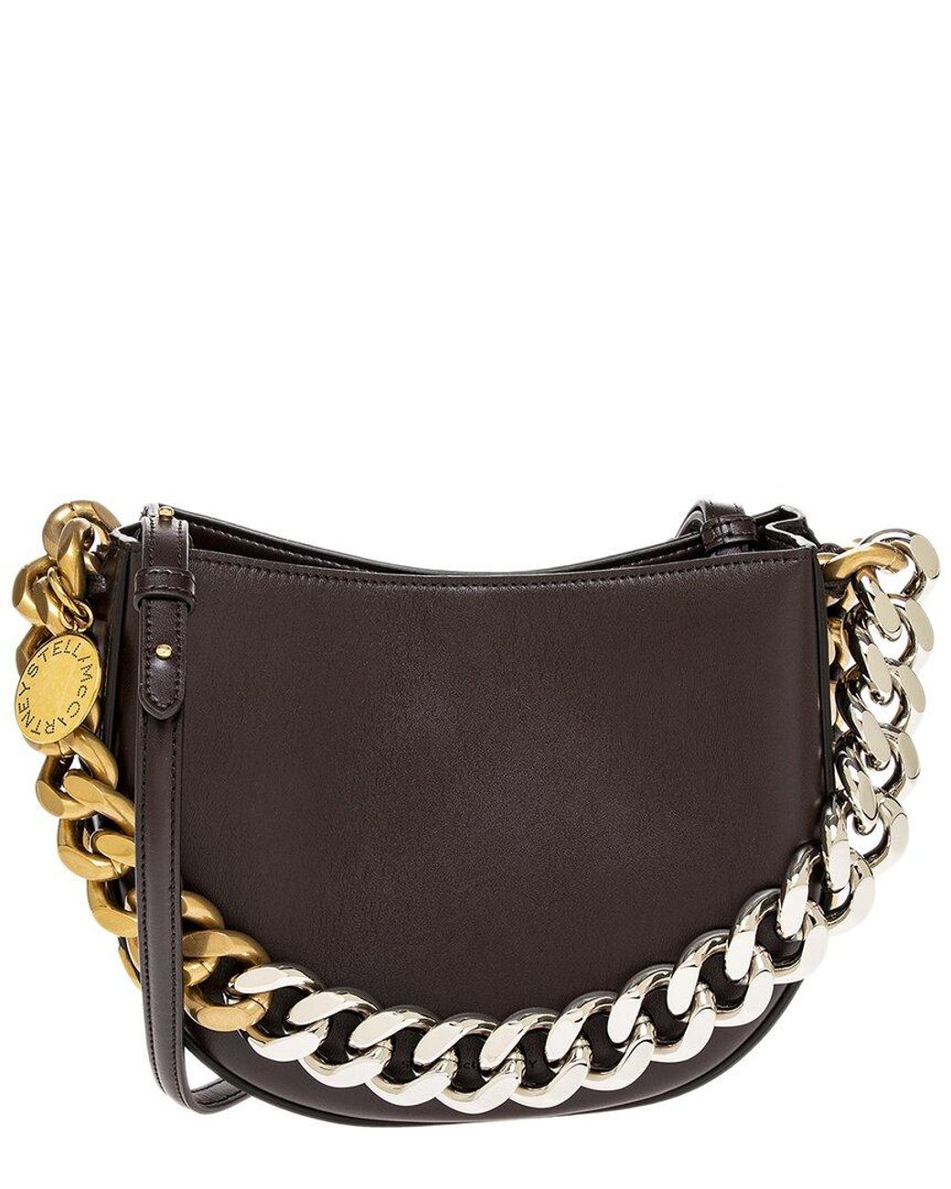 Stella McCartney Small Two-Tone Chain Shoulder Bag