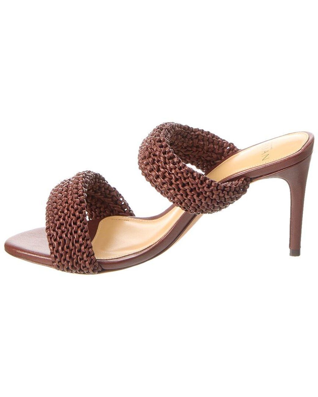 Alexandre Birman Alessia 85 Leather Sandal in Pink Lyst