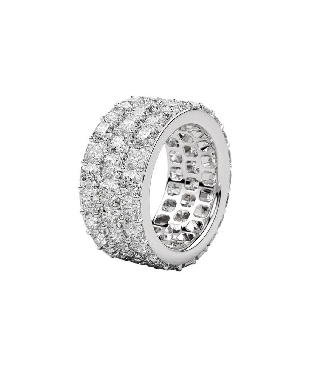 Lab Grown Diamonds White 14K 10.00 Ct. Tw. Lab-Grown Diamond Ring