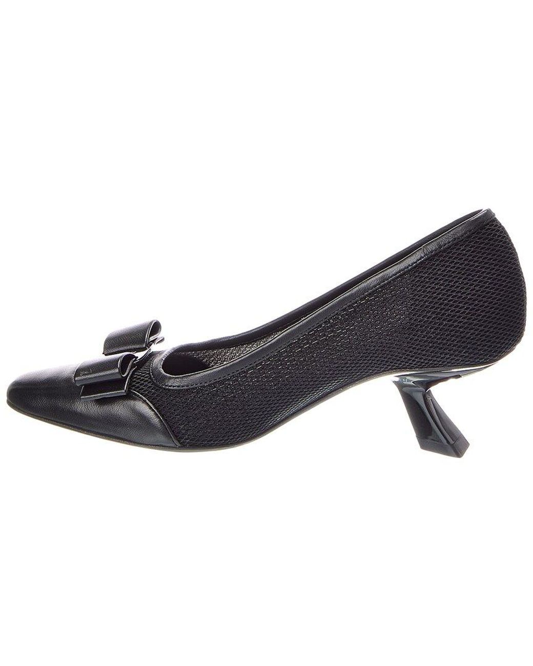 Ferragamo Black Vara Bow Leather Pump