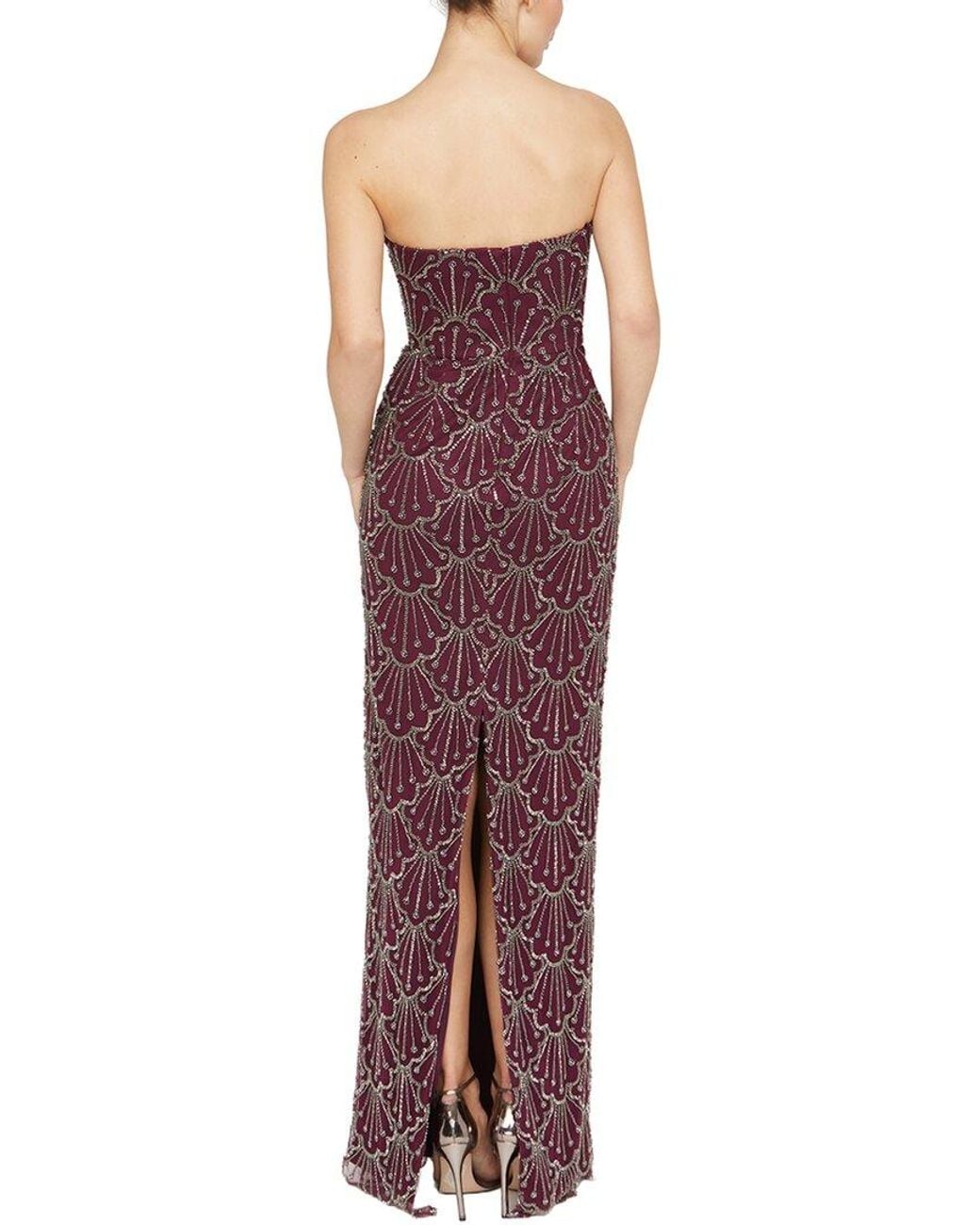 THEIA Purple Tessa Cocktail Dress