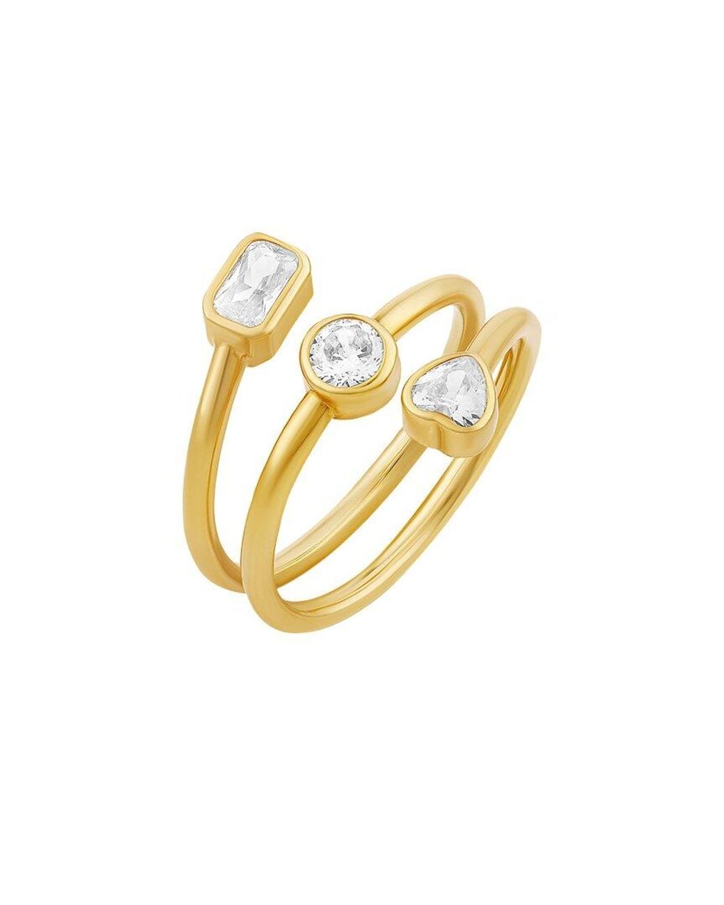 SHYMI Metallic 14K Plated Ring