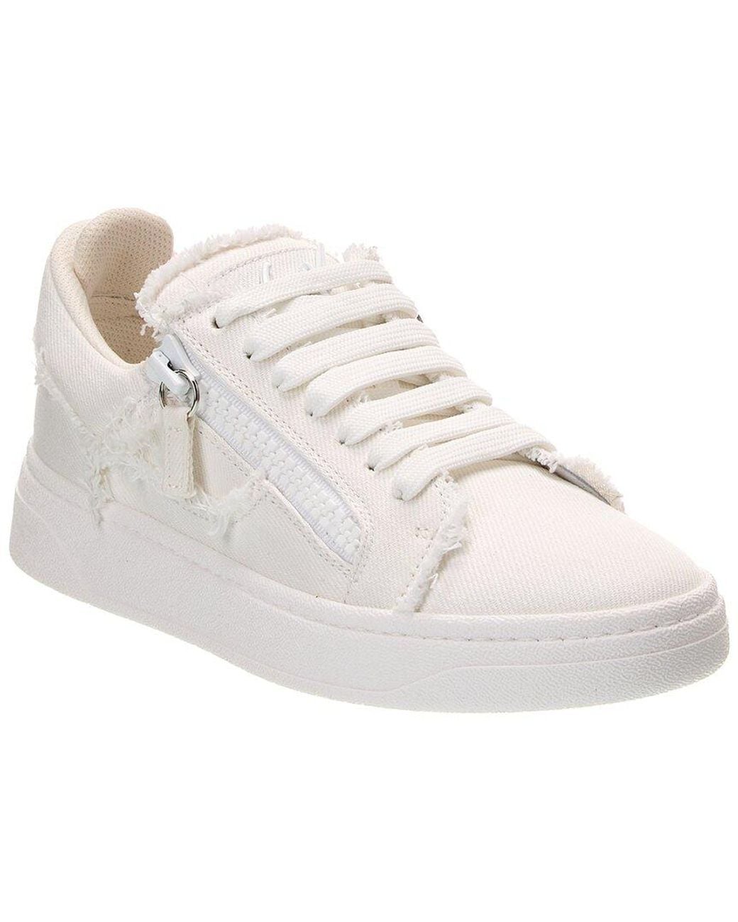 Giuseppe Zanotti White Gz/94 Denim Sneaker