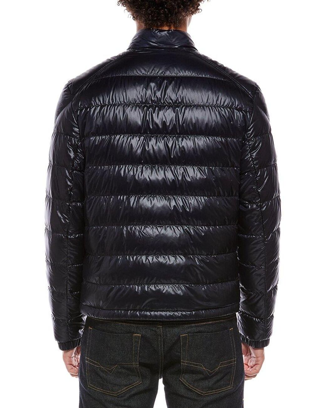 Moncler Gray Down Puffer Jacket for men