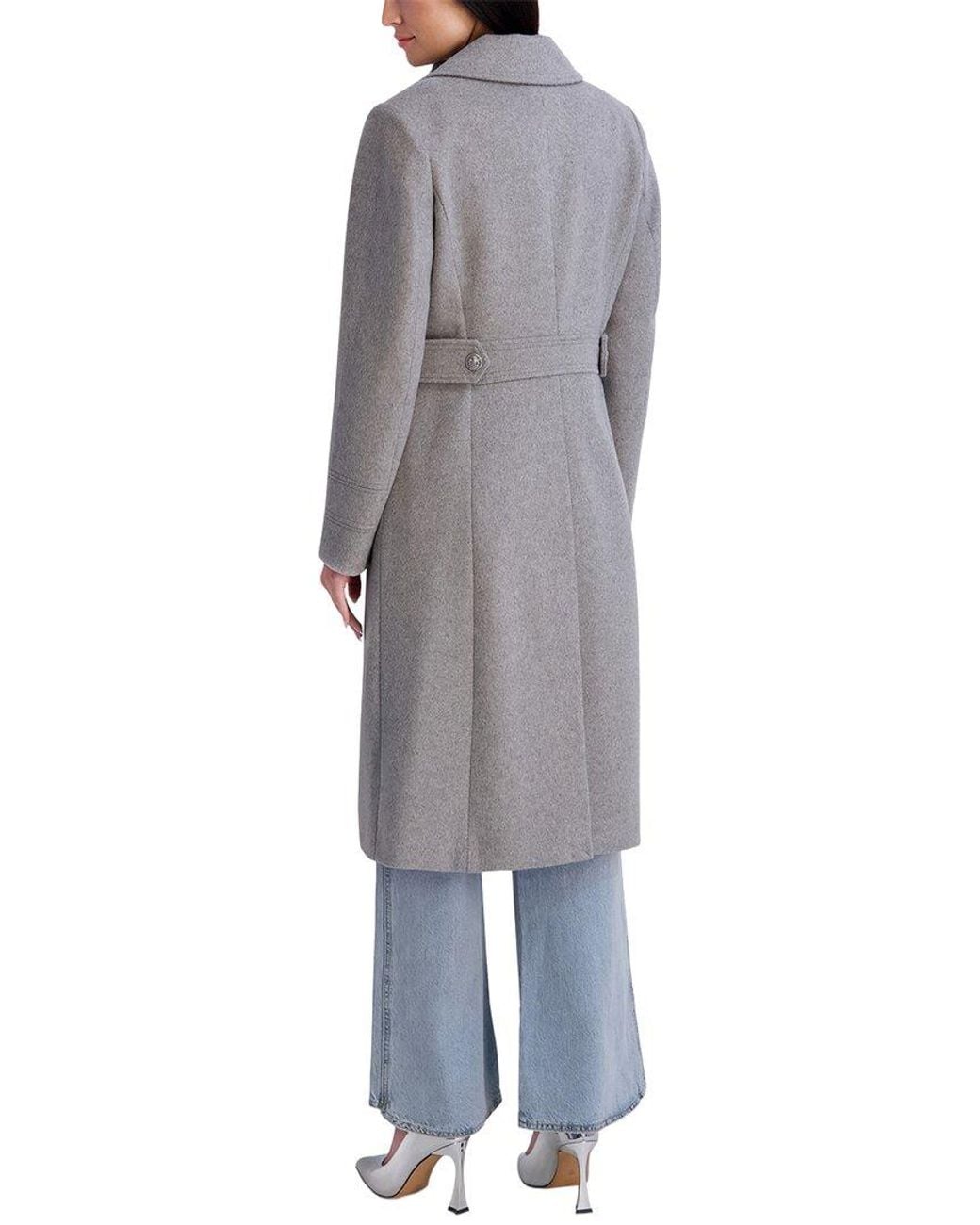 Kenneth Cole Gray Sb Coat