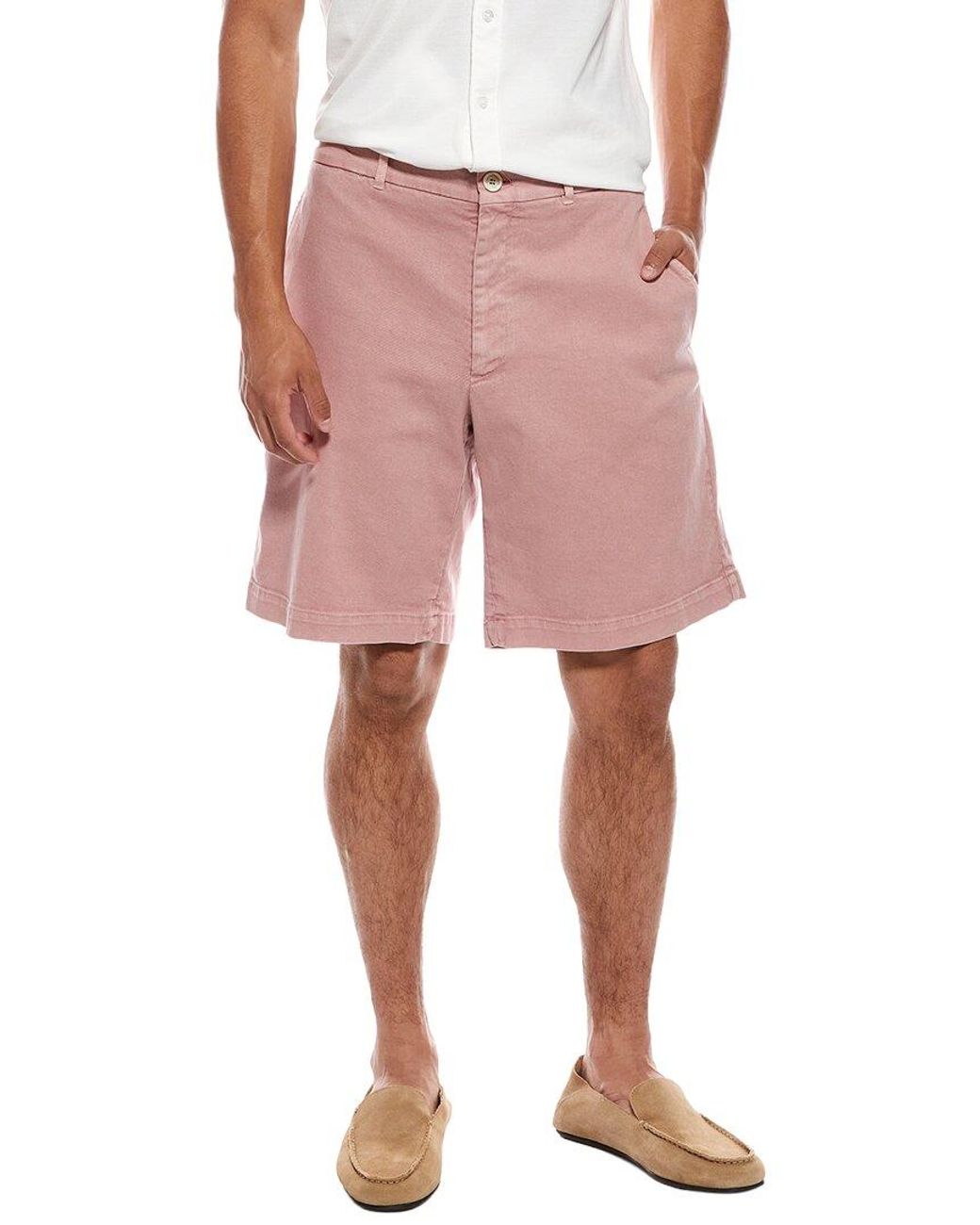 Brunello Cucinelli Pink Denim Short for men