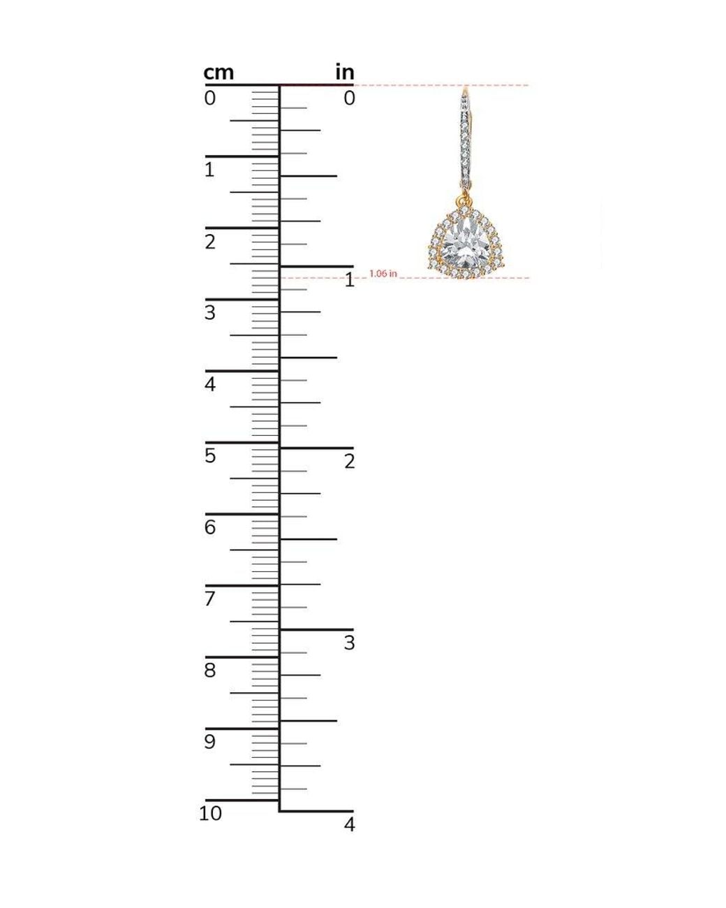 Rachel Glauber Metallic 14k Over Silver Drop Earrings
