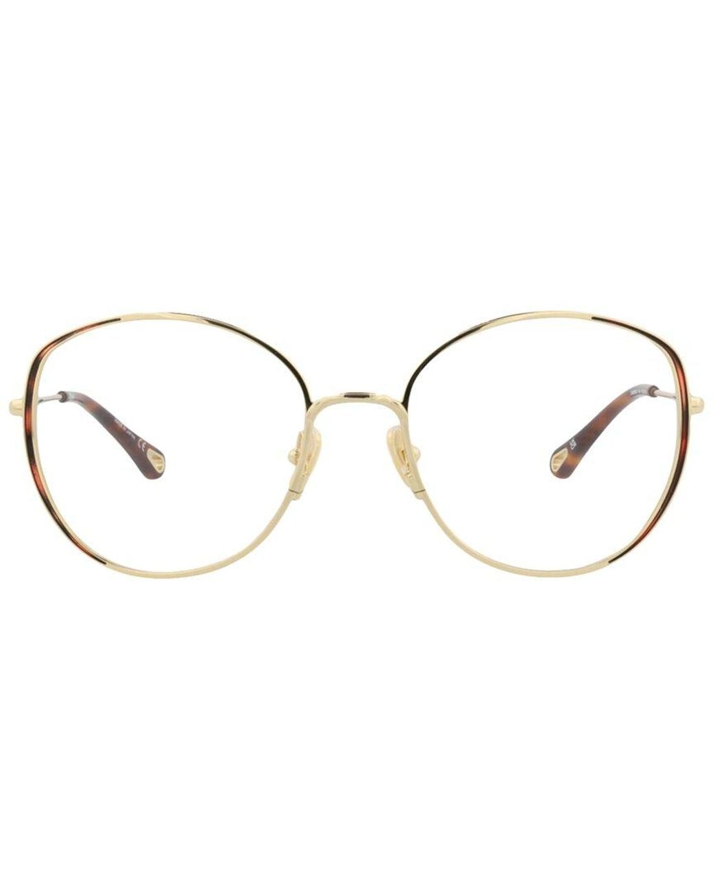 Chloé Metallic 54Mm Optical Frames