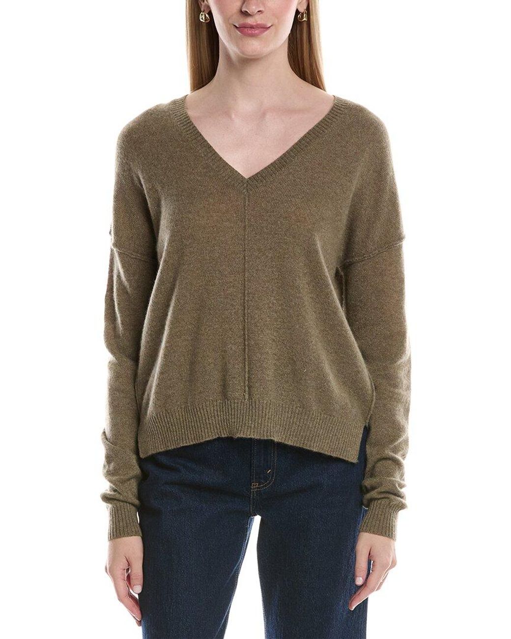 Maison Heritage Brown Manon Cashmere Sweater