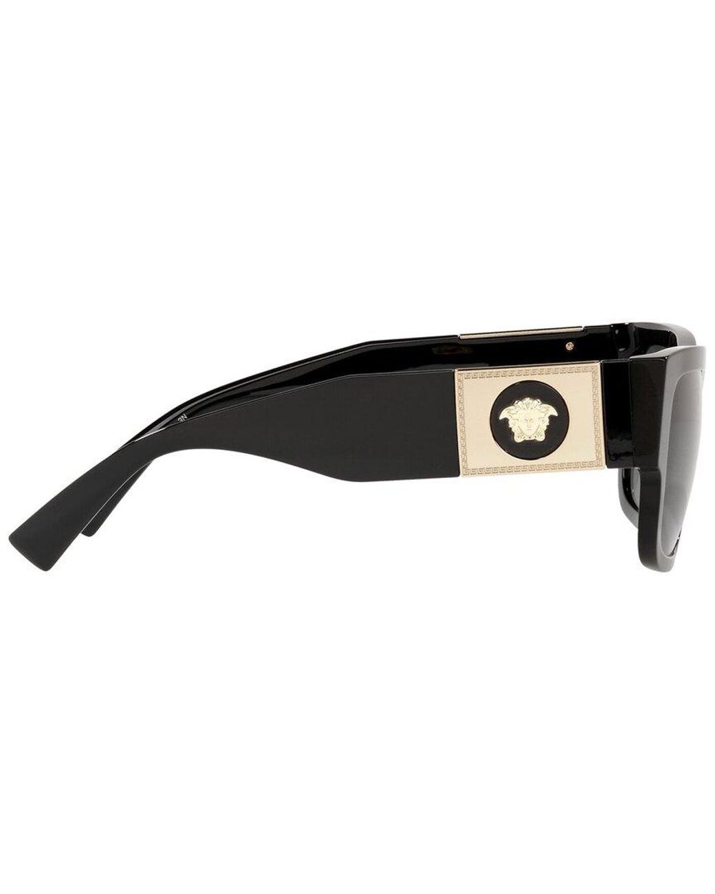 Versace Black 4406 56mm Sunglasses for men