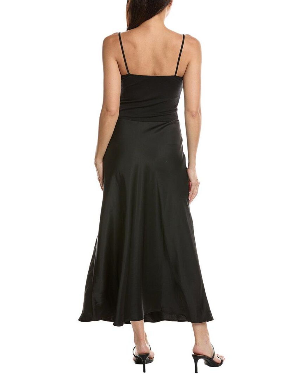 LNA Black Madilyn Maxi Dress