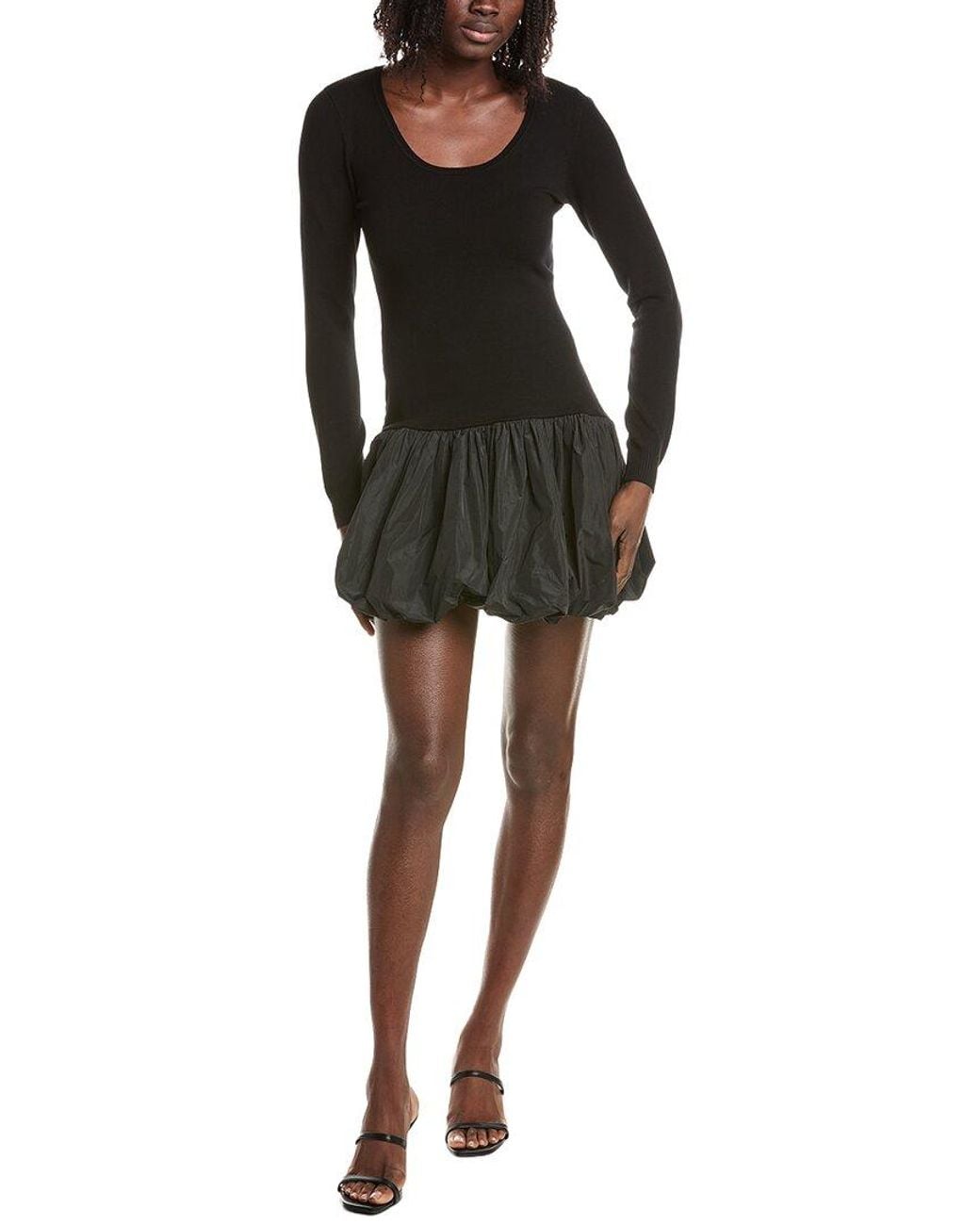 Cinq À Sept Black Brisa Mini Dress