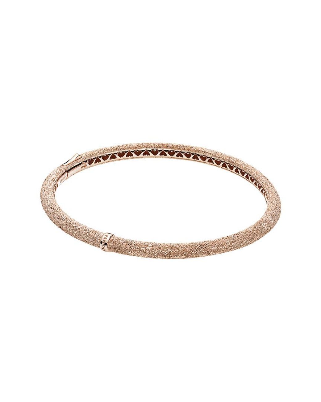PANDORA Rose Matte Brilliance Bangle in 