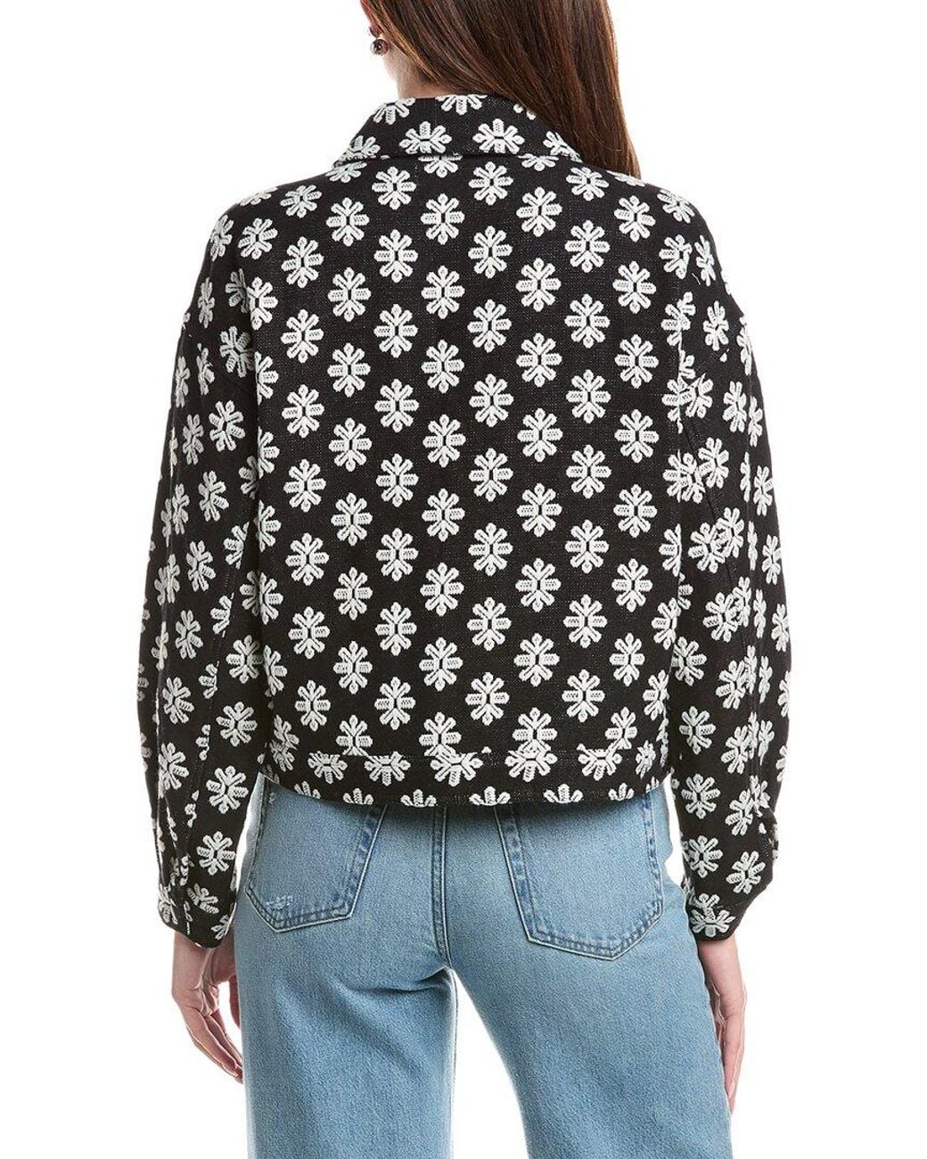 Saltwater Luxe Black Embroidered Jacket