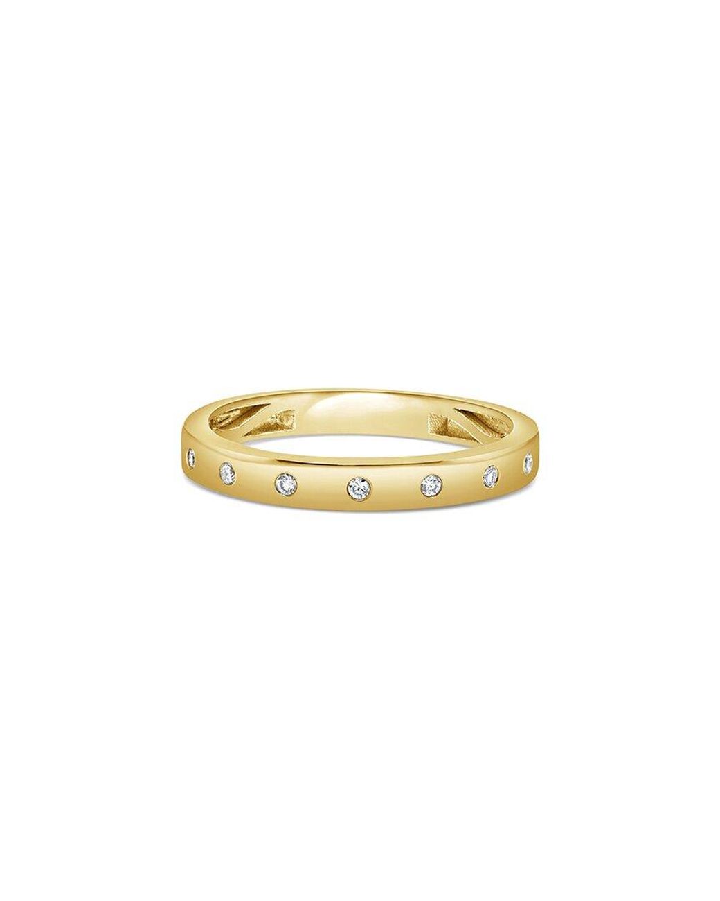Sabrina Designs White 14K 0.06 Ct. Tw. Diamond Band Ring