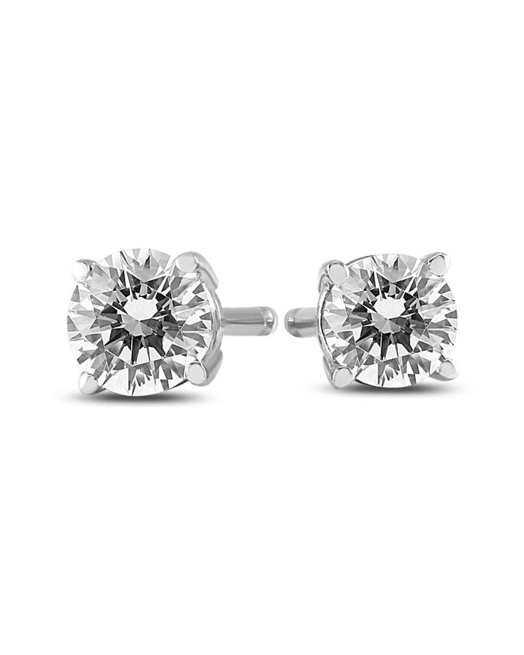 Diamond Select Cuts Metallic 14k 0.30 Ct. Tw. Diamond Earrings
