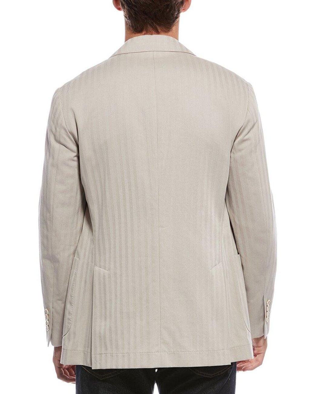 Brunello Cucinelli Natural Blazer Ms4667Bbd_C050 for men