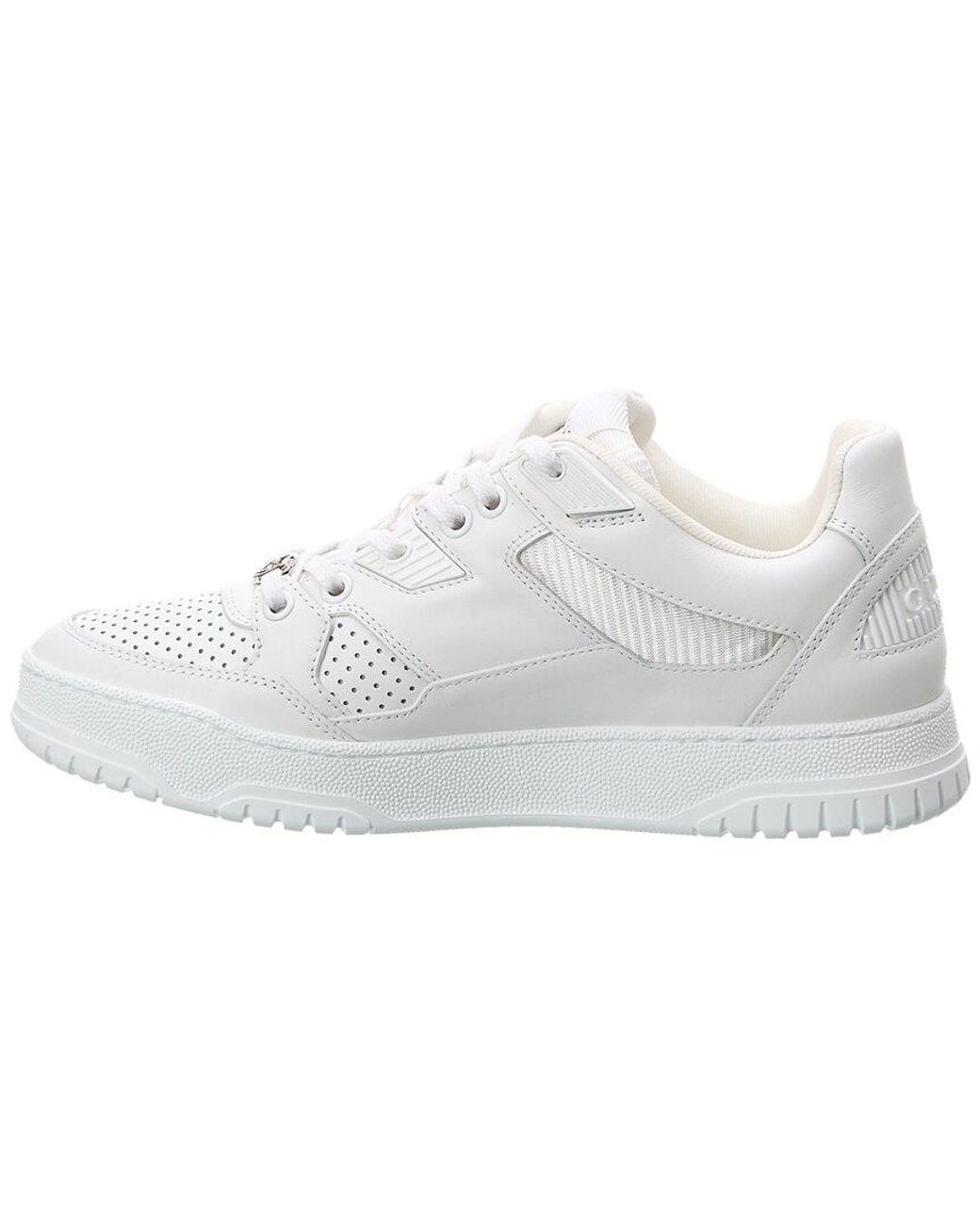 Gucci White Logo Leather Sneaker