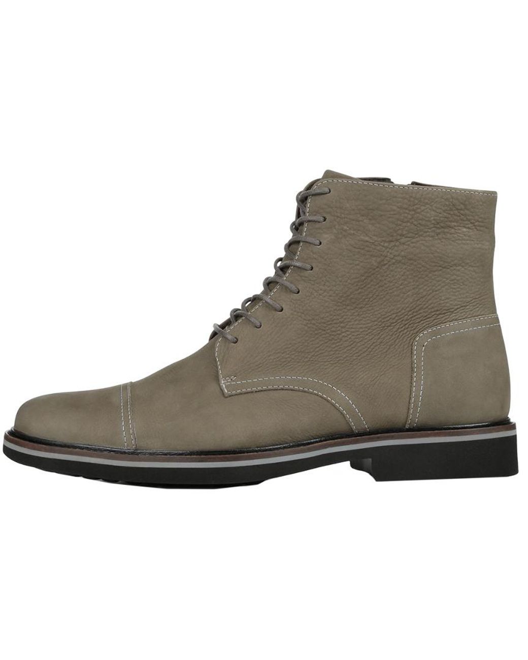Donald J Pliner Brown Mark Leather Boot for men