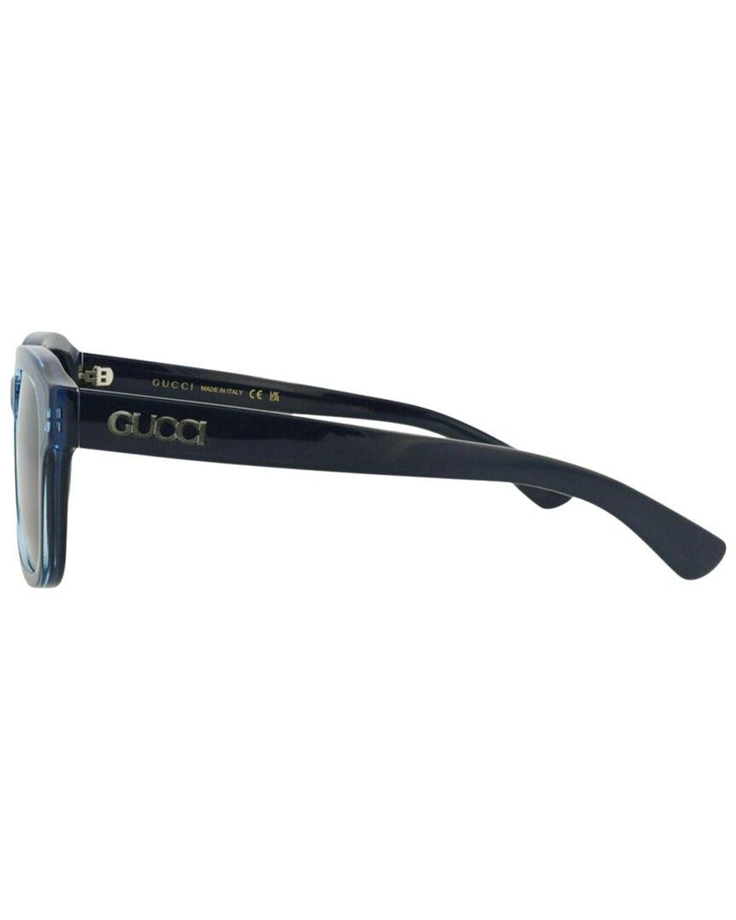 Gucci Blue 55mm Sunglasses for men