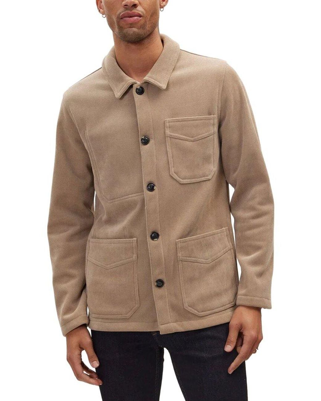 Ron Tomson Natural Chore Coat for men