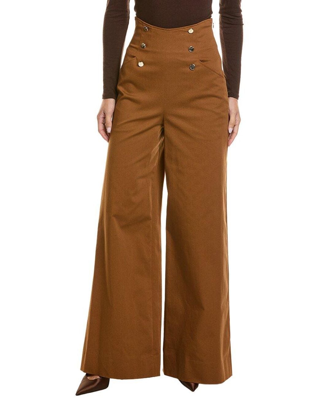 Temperley London Brown Castell Trouser