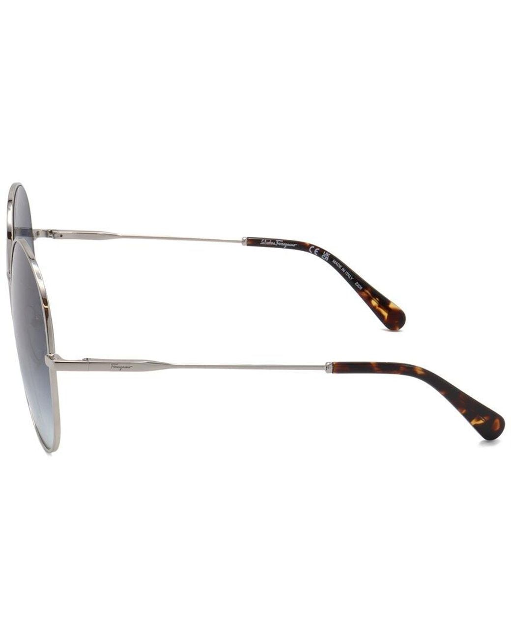 Ferragamo Blue Sf299s 60mm Sunglasses
