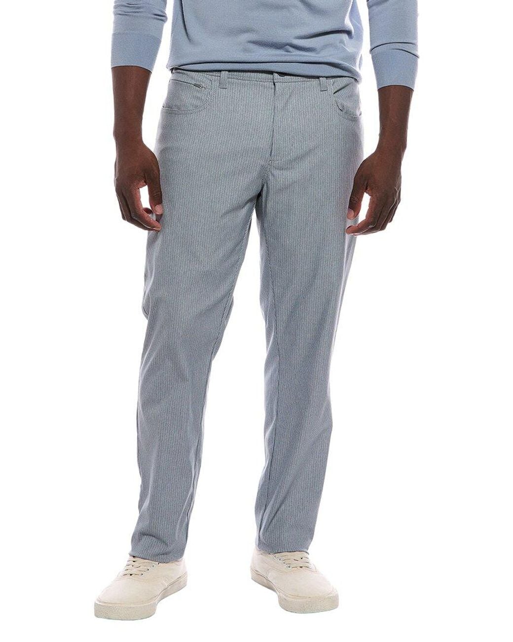 Tommy Bahama Blue Barbados Pro Vista Check Pant for men