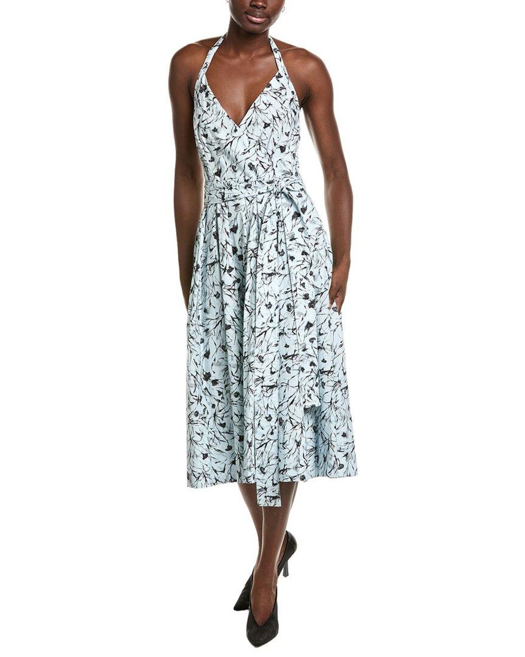 Proenza Schouler Blue Ellison Dress