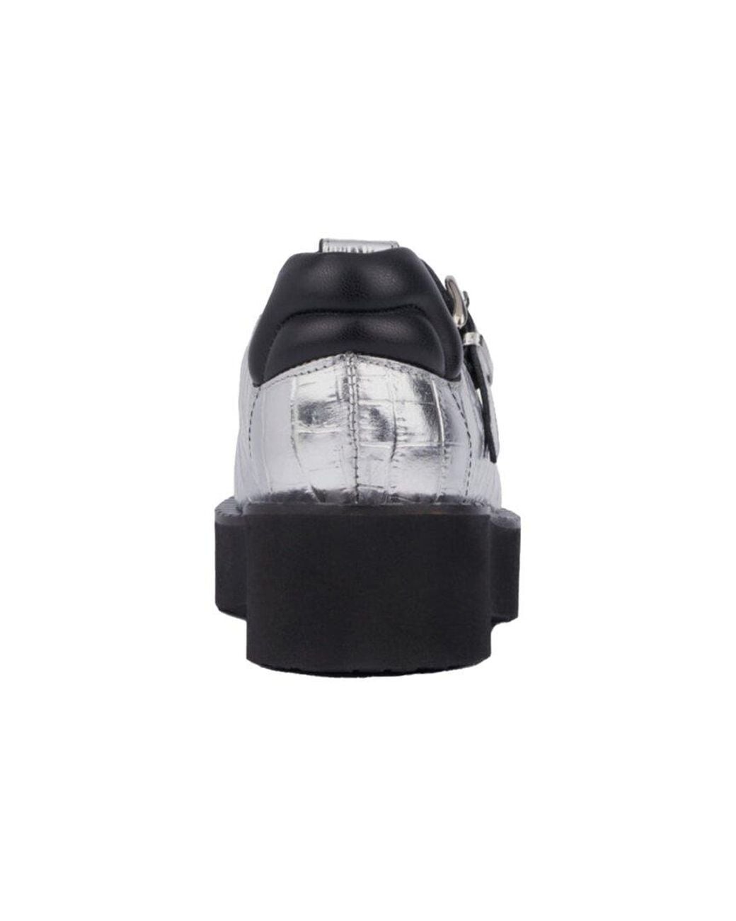 Aquatalia Black Malvina Weatherproof Leather Loafer