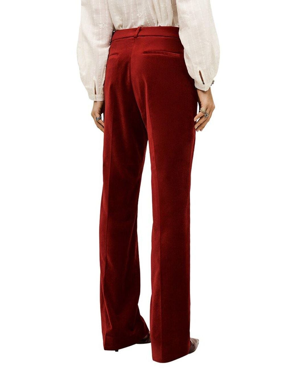 Ba&sh Red Babilon Pant