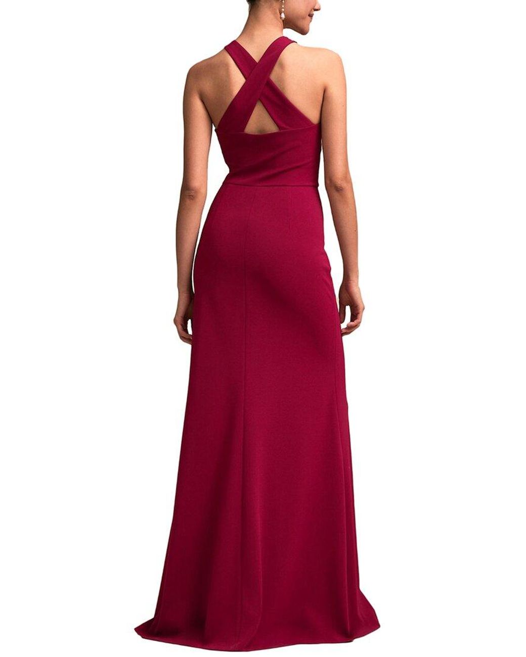 Silvia Rufino Red Maxi Dress
